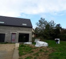 Affichage du permis de construire depuis d&eacute;but septembre.