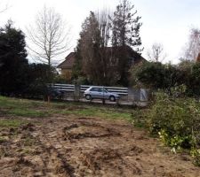 Après 1h30 de sciage.