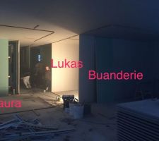 Début des menuiseries extérieur et pose du placo
