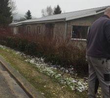 Location d?une mini pelle pour enlever la haie