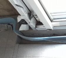 21-11-2017 Pose des plaques d'isolation pour plancher chauffant.