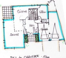 Esquisse du Rez de Chaussee