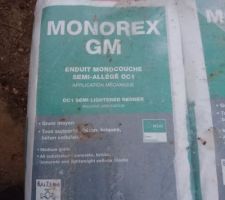 Livraison enduit parexlanko g10