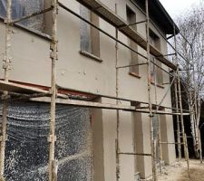 Façade en cours