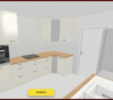 Simulation de la cuisine.