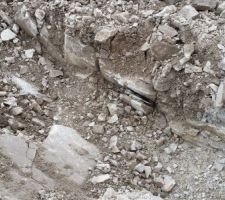 Le granite n'a pas facilité le travail