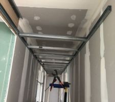 Début de l'installation du chauffage/climatisation système RIBO.