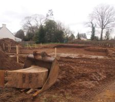 Terrassement de la plateforme