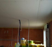Placo plafond étage