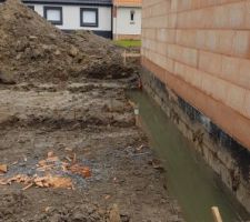 Terrassement en cours.
