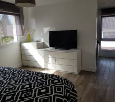 Chambre parentale avec dressing à l'arrière