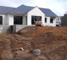 Travaux de remblaiement