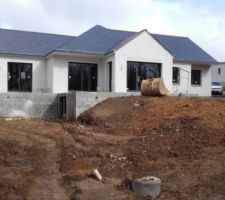 Travaux de remblaiement