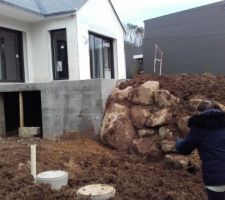 Travaux de remblaiement