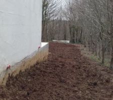 Travaux de remblaiement