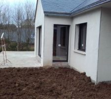 Travaux de remblaiement