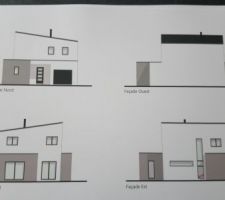 DBL Construction - Plan des façades