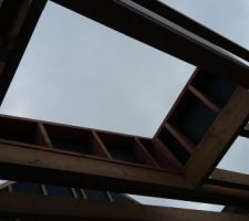 Autre vue du puit de lumière installé dans le volume principal