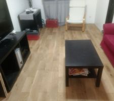 Et voici après la pause du parquet