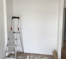 Reprise du coffrage pour les placards dans les chambres