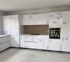 Pose cuisine en cours