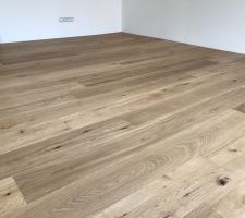 Parquet fini à l'étage