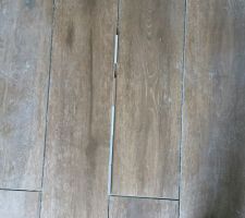 Choix de la couleur des joints pour le carrelage immitation parquet. pas évident du tout......