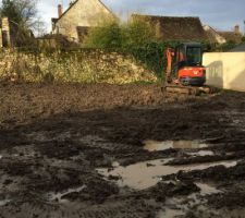 Le constructeur à commencé à nettoyer!! Impressionant pour un début....