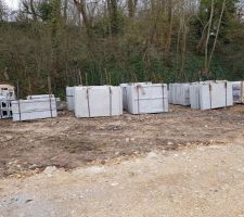 Plaques béton