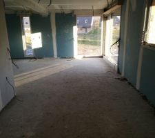 Cuisine + pièce de vie