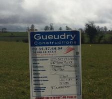 Affichage du permis de construire