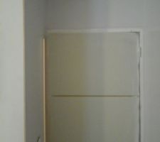 1er couche de peinture dans notre chambre, dulux valentine