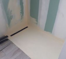 Chape douche &agrave; l'italienne