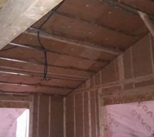 Isolation plafond fini