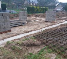 Livraisons des parpaings