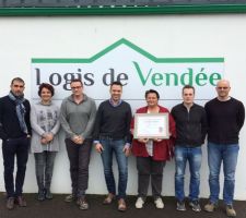 L équipe de notre constructeur qui a obtenue l agrément maison de qualité