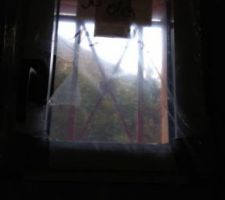 Fenêtre wc en verre clair ou lieu du G200