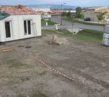 Fosse sceptique (3000L) et drains (3x15m)