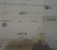 Notre terrain : le lot 7.