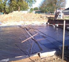 Mise en place du polyane