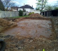 L'emplacement de la futur maison
