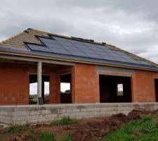 Installation photovoltaïques terminée
