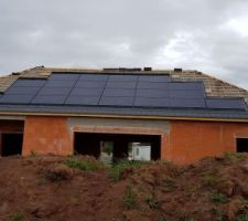Installation photovoltaïques terminée