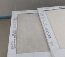 Carrelage sol RDC/escaliers est arrivé