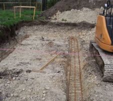 Fondations créusées