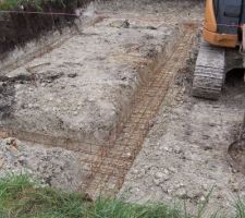 Fondations créusées