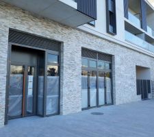 Futur commerce de la Résidence Première loges