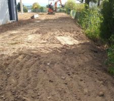 Rajout terre vegetale