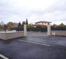 Cr&eacute;pi mur de cloture