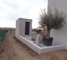 Crépi mur de cloture